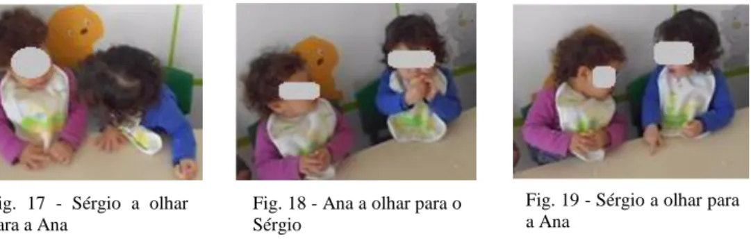 Fig.  17  -  Sérgio  a  olhar  para a Ana 