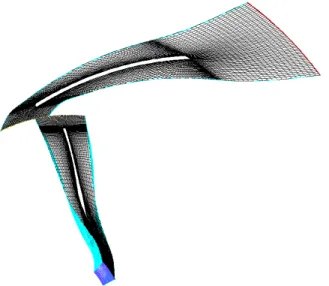 Fig. 1 Computational domain of centrifugal compressor 