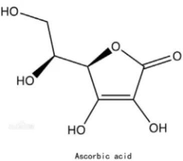Figure 6. The chemical structure of ascorbic acid.