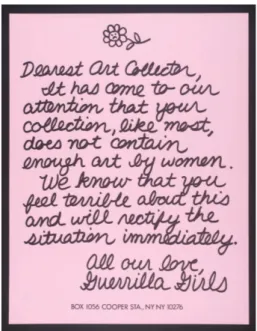 Fig. 09 | Guerrilla Girls, sem título, 1985-90.