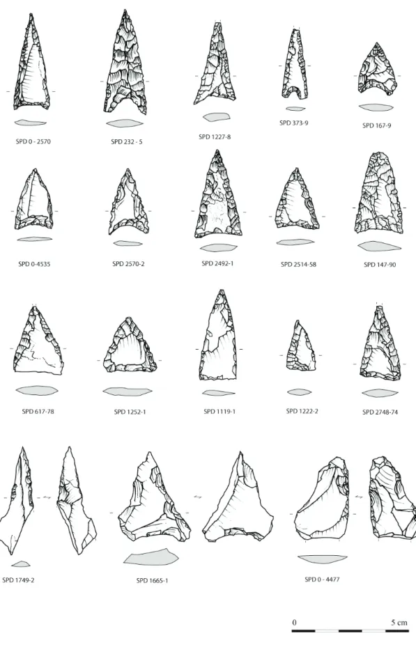 Figura 5 – Pontas de seta do São Pedro.