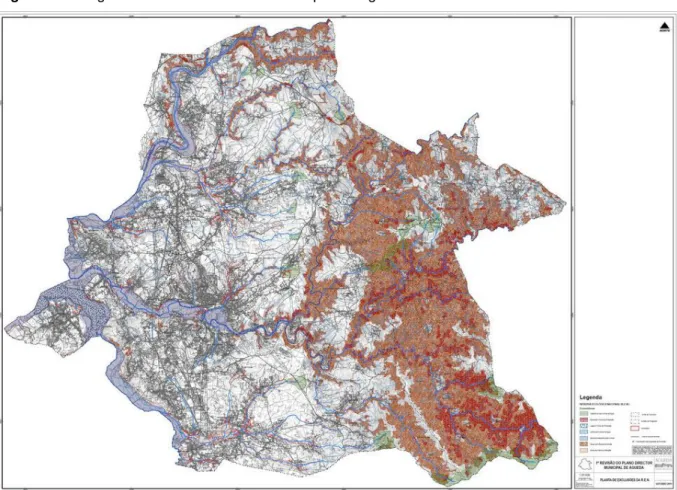 Figura 2.1.Imagem da Carta da REN do município de Águeda. 