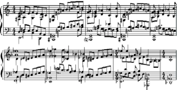 Fig. 4: Camargo Guarnieri, Sonata n°. 2 para Violoncelo e Piano, II mov. (comp. 3-22), parte do piano.