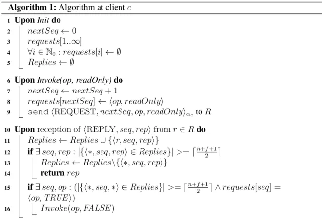 Figure 3.3 illustrates this phase message pattern and Algorithm 2 formally describes it.
