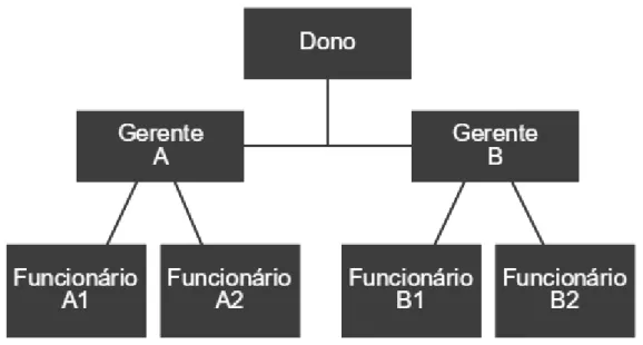 Figura 8 – Exemplo Estrutura Organizacional Formal  