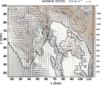 Fig. 12. Same as Fig. 7 except on 5 February 2002 at 13:00 UTC.