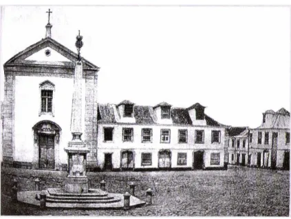 Figura 3 - Foto mais antiga de Vila Real de Santo António: Praça Real.  
