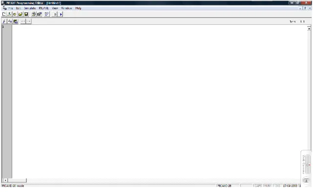 Figura 3 - Ambiente gráfico do Picaxe Programming Editor
