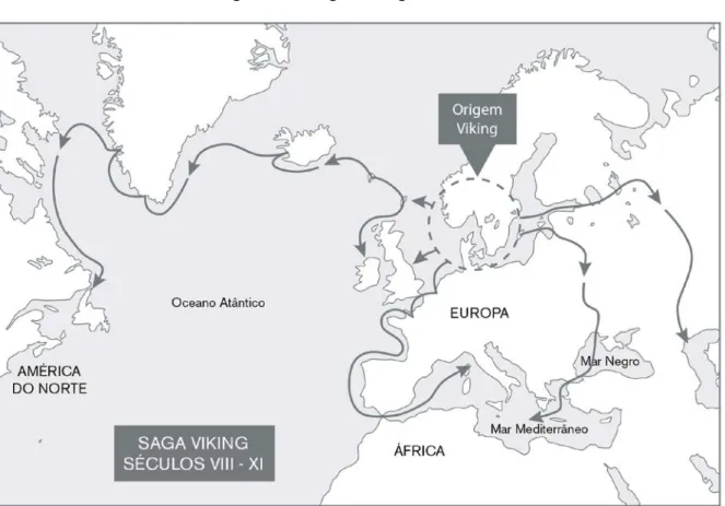 Figura 5 – Saga Viking séc. VIII-XI 