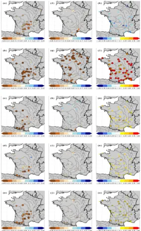 Fig. 4. Relative di ff erences in de-trended river flows between the 1938–1958 and 1965–1985 periods