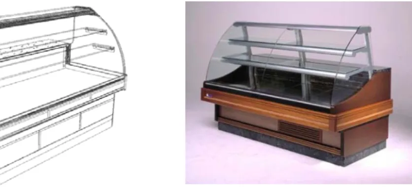 Figura 10 : Exemplo de expositor ( vitrine ) 