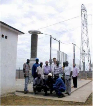 Fig. 7: The MAKOLA 50 kVA system just switched on on April 17 th , 2002. Congo- Congo-Brazzaville