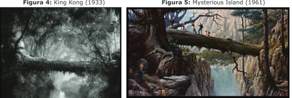 Figura 4: King Kong (1933)                            Figura 5: Mysterious Island (1961)