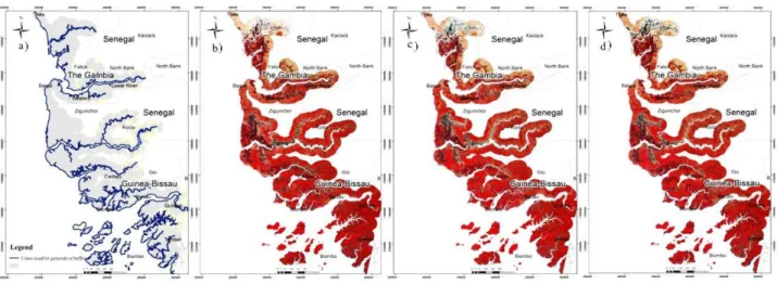 Figure 4. Study area after performing pre-processing and masking out non-vegetation area