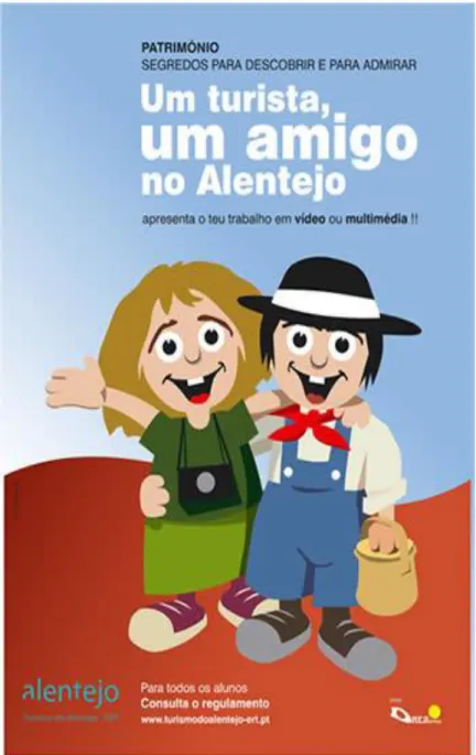 Fig. 3: Cartaz de um concurso promovido no ano de 2011 pela Entidade Regionalde Turismo  do Alentejo (Disponível em: http://www.turismodoalentejo-ert.pt/18.htm