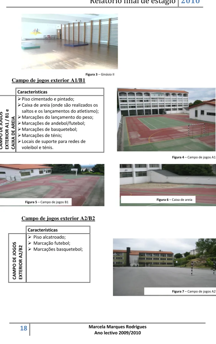 Figura 4 – Campo de jogos A1 