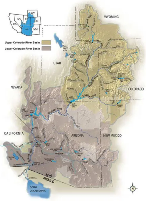 Figura 4.3 – A Fonte do Rio Colorado.  