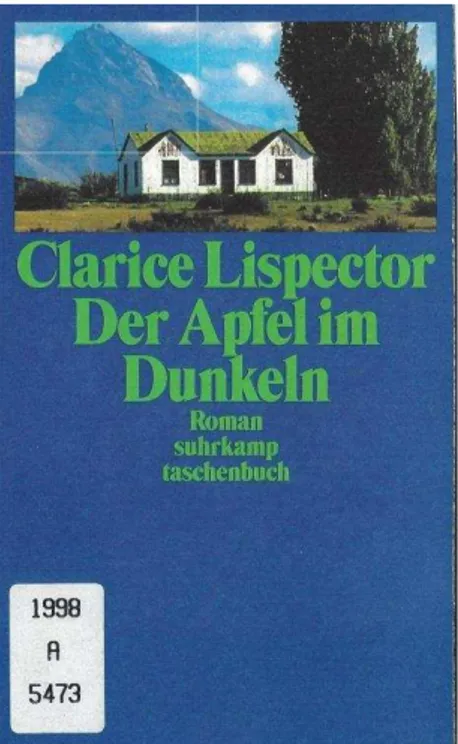 Fig. 17 - Capa, Suhrkamp Taschenbuch, 1998 