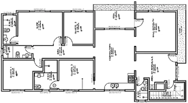 Figura 5 – Planta-baixa Projeto 2B 