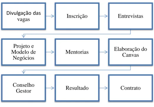 Figura 2 – Processos para seleção de novos empreendimentos 