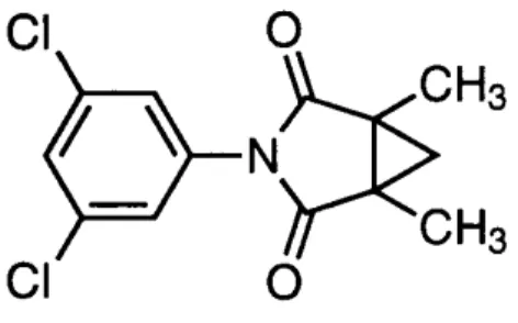 Figura 2 - Fórmula estrutural do composto procimidona 