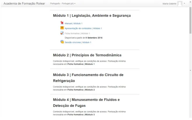 Figura 4 - Módulo 1 a 4