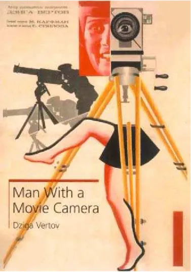Figura 7: Pôster de Rodchenko, O Homem com a Câmara de Filmar