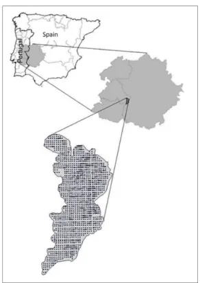 Figure 1. Localization map of the area studied. 
