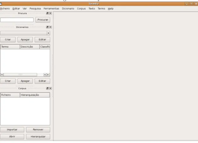 Figura 4.1: O software e-Termite
