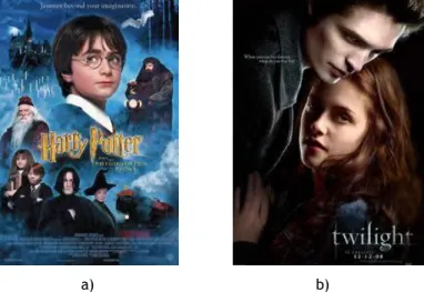 Figura 21: Loja com produtos Harry Potter e T-shirts alusivas ao Twilight 