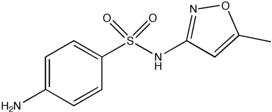 Figura 2. Sulfametoxazol 