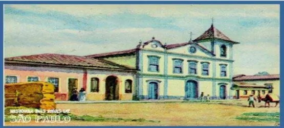 Figura 2  –  Igreja do Senhor Bom Jesus de Matosinhos  Coleção de postais de São Paulo 