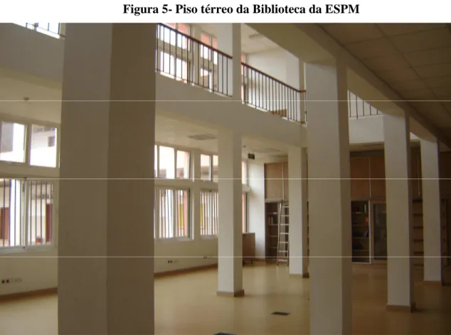 Figura 5- Piso térreo da Biblioteca da ESPM 