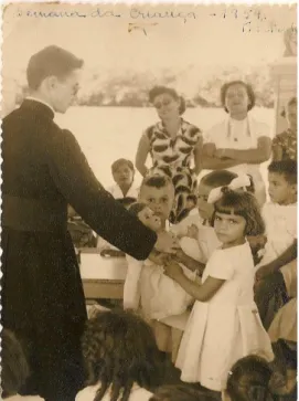 Figura 4: Batismo de Bonecas na semana da criança, 1954. 