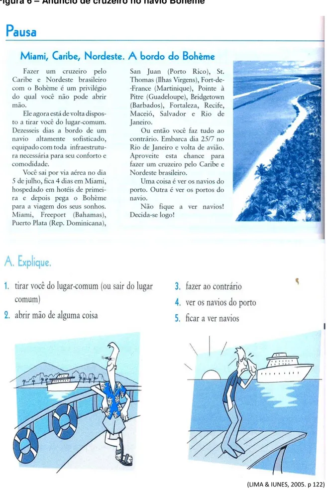 Figura 6  –  Anúncio de cruzeiro no navio Bohème 