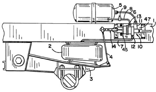Figura 2.8 - Esquema de Instalação de uma Válvula de Nivelamento (ANDERSON, 1992) 