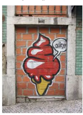 Figura 6. Graffiti (Lisboa). 