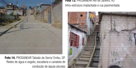 Foto 13. PROSANEAR Rio de Janeiro, RJ  Infra-estrutura implantada e rua pavimentada