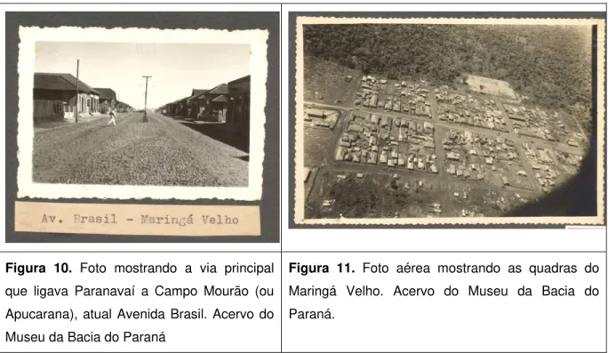 Figura 10. Foto mostrando a via principal  que ligava Paranavaí a Campo Mourão (ou  Apucarana), atual Avenida Brasil