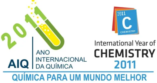Figura 1: Logotipo comemorativo ao Ano Internacional da Química (AIQ)  Fonte: Sociedade Brasileira de Química (SBQ, 2013) 