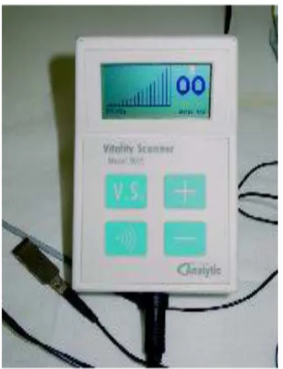 Figura 4.1 - Aparelho estimulador pulpar elétrico Vitality Scanner Model 2005 ® (Analytic Endodontics, CA, USA)