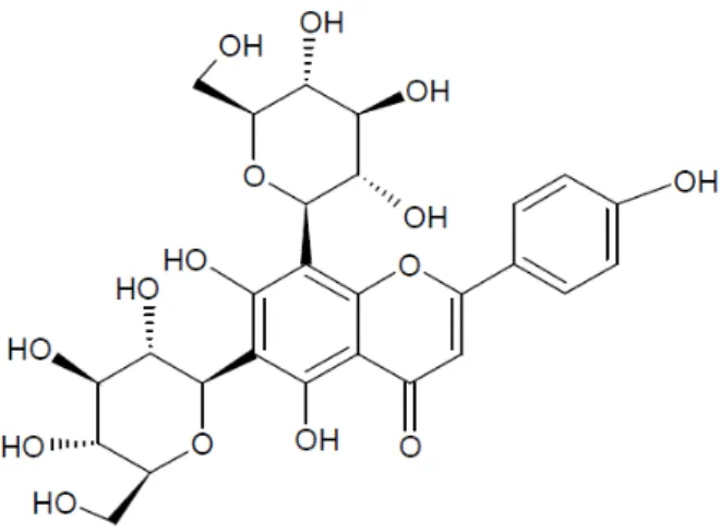 Figura 6: Estrutura química da Vicenina 2. 