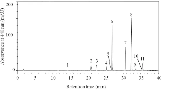 Fig. 3. De-epoxidation state (DPS; mean ± standard deviation) for A. carterae, G. catenatum, D