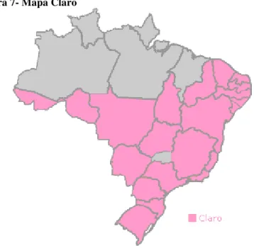 Figura 7- Mapa Claro 