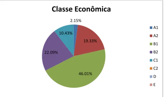 Gráfico 10 – Amostra: classe econômica 