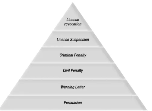 Figura 5 – Pirâmide de Enforcement 