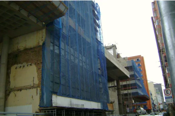 Foto  4:  Construção  do  Complexo  Educacional  pelo  Governo  do  Estado  de  São  Paulo