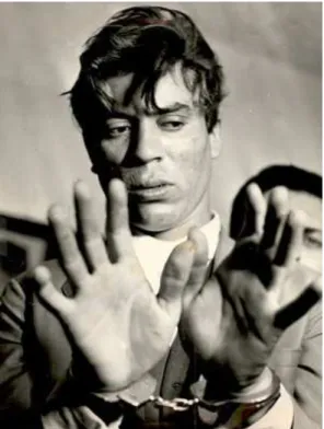 Figura 34 - Retrato do verdadeiro Bandido da Luz Vermelha, João Acácio Pereira da  Costa, após ser capturado em 1967