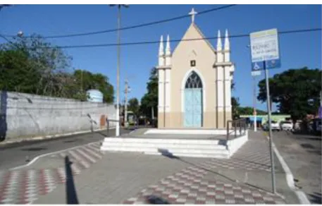 Figura 1 – Igreja de São João Batista na Vila de Ponta Negra  Fonte: Wagner Carneiro Lopes (2013)