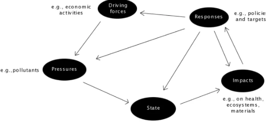 Figure 2.1. EEA DPSIR Framework 
